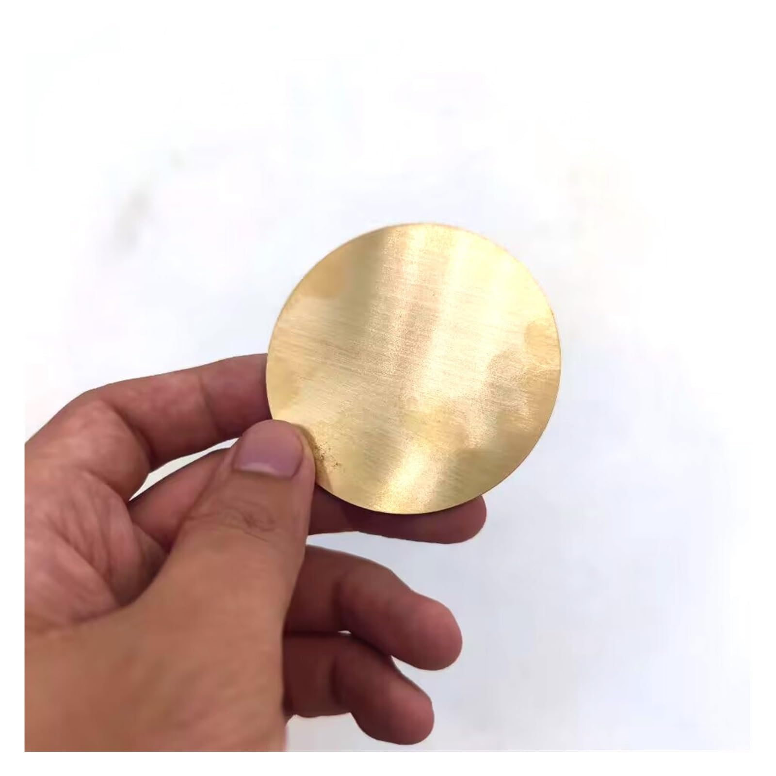 Amazon.co.jp: 真鍮の金属板シート 真鍮板 円形 真鍮板 彫刻用 アート